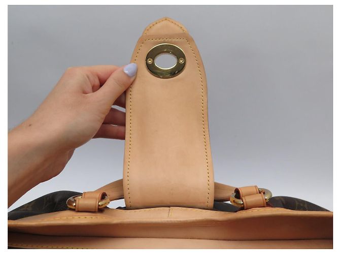 BORSA A MANO LOUIS VUITTON BOETIE MM M45714 IN MONOGRAM CANVAS Marrone - vista 8