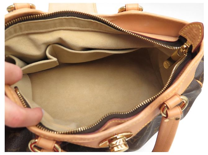 BORSA A MANO LOUIS VUITTON BOETIE MM M45714 IN MONOGRAM CANVAS Marrone - vista 9