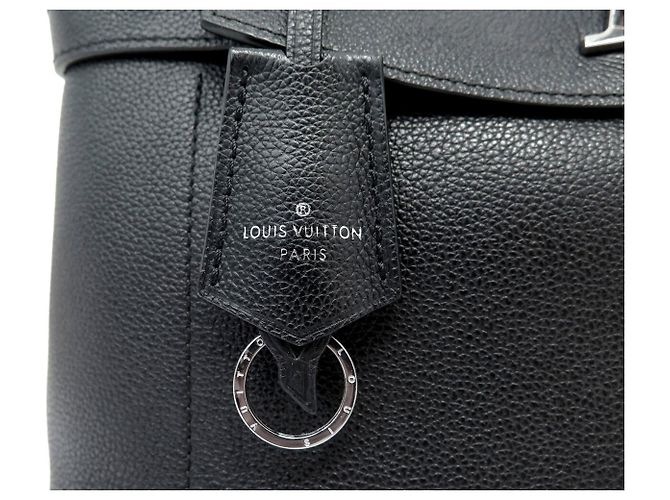 BORSA A MANO LOUIS VUITTON LOCKME EVER M51395 IN PELLE NERA BORSA A TRACCOLLA Nero - vista 8