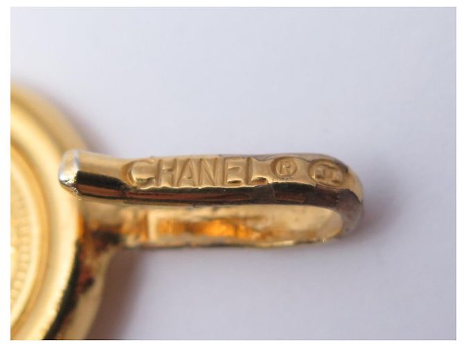 VINTAGE GÜRTEL COLLIER CHANEL SAUTOIR MEDAILLON KETTE NECKLACE BELT Golden - Ansicht 5