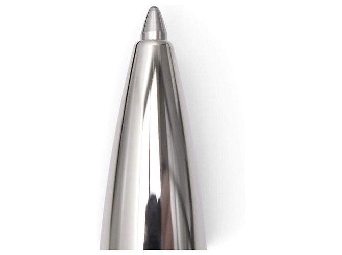 NEUER ALFRED DUNHILL SENTRYMAN KUGELSCHREIBER MIT DIAMANTSPITZE Silber - Ansicht 3