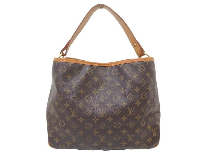 BOLSA DE MÃO LOUIS VUITTON DELIGHTFUL MM TOILE MONOGRAM M40353 TOTE HAND BAG Marrom - vista 2