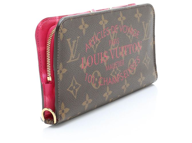 Portafoglio Louis Vuitton Limited Edition Monogram Canvas Ikat Insolite Marrone - vista 2