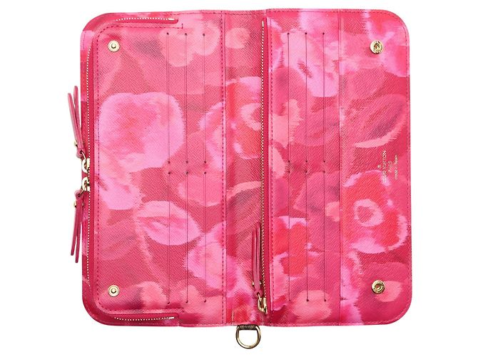 Portafoglio Louis Vuitton Limited Edition Monogram Canvas Ikat Insolite Marrone - vista 5