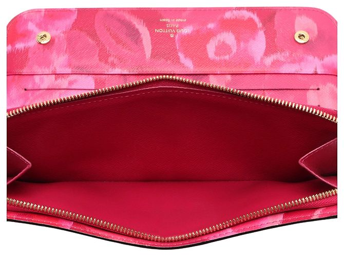 Portafoglio Louis Vuitton Limited Edition Monogram Canvas Ikat Insolite Marrone - vista 6