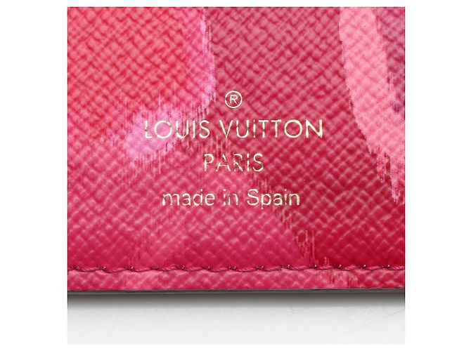 Portafoglio Louis Vuitton Limited Edition Monogram Canvas Ikat Insolite Marrone - vista 7