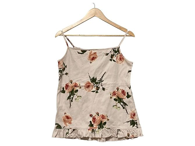 Autre Marque Top camisola de encaje con estampado floral PINK HOUSE Rosa - vista 3