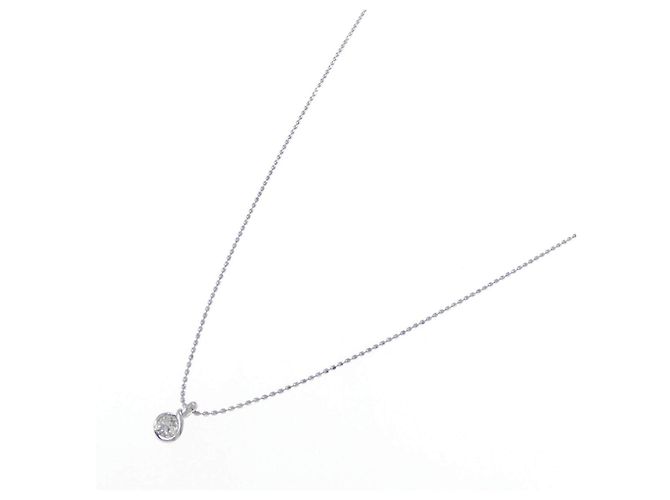 Autre Marque Collana di diamanti PT900 PT850 Argento - vista 2