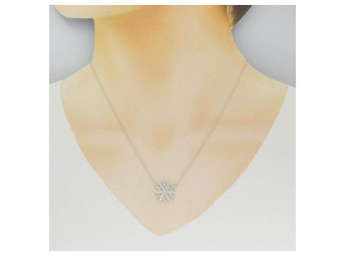 Autre Marque Collana di Diamanti Au750 Argento - vista 6