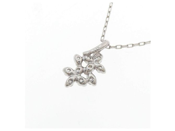 Autre Marque Collana di diamanti PT900 PT850 Argento - vista 4