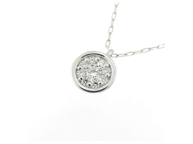 Autre Marque Collana in platino e diamanti Argento - vista 3