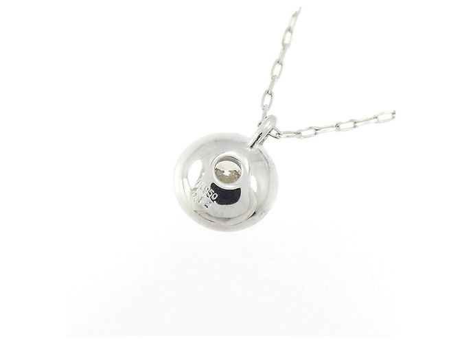 Autre Marque Collana in platino e diamanti Argento - vista 4