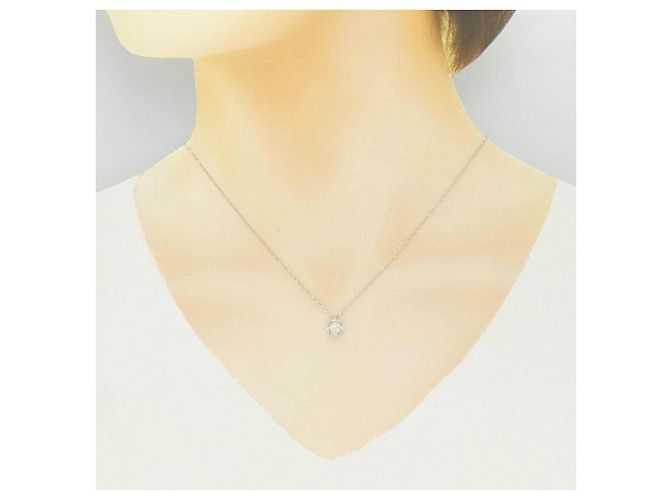 Autre Marque Collana in platino e diamanti Argento - vista 6