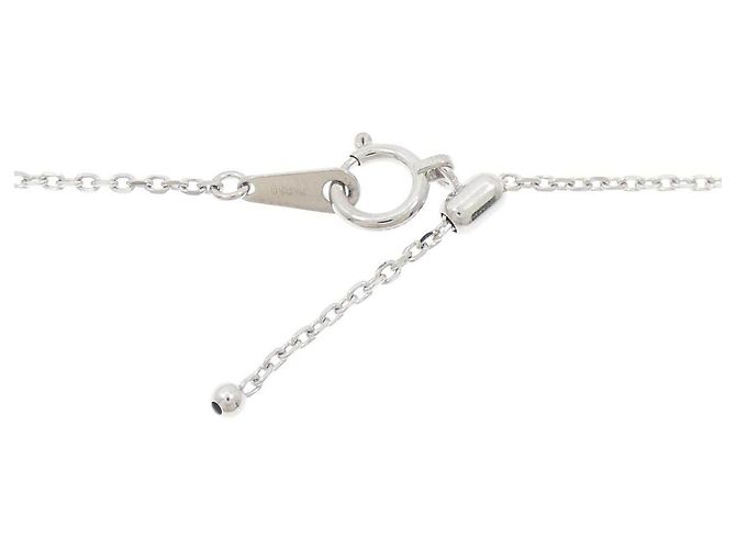 Autre Marque Collana in Pt850 con diamanti Argento - vista 5