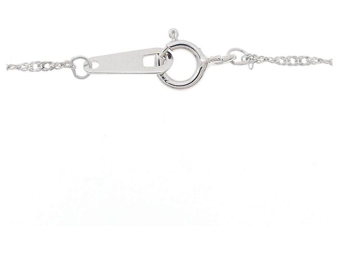 Autre Marque Collana in oro bianco Au750 e diamanti Argento - vista 5