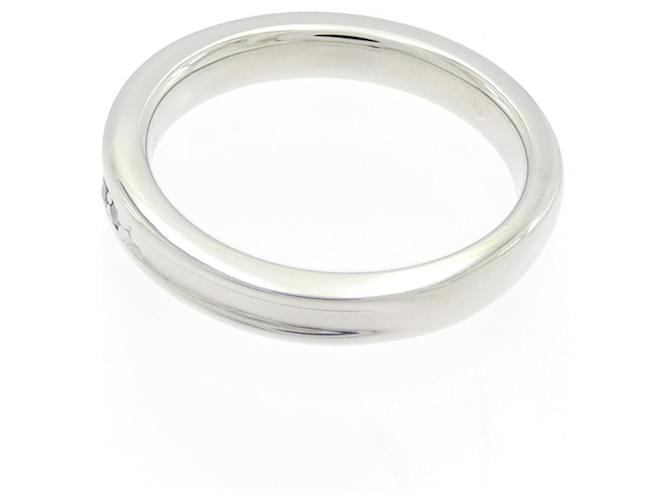 Autre Marque Pt900 Diamantring Silber - Ansicht 3