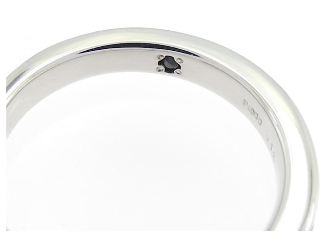 Autre Marque Pt900 Diamantring Silber - Ansicht 4