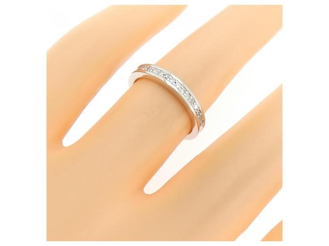 Autre Marque Pt900 Diamantring Silber - Ansicht 5