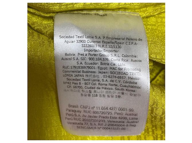 Autre Marque Conjunto de seda Carolina Herrera Amarillo - vista 10