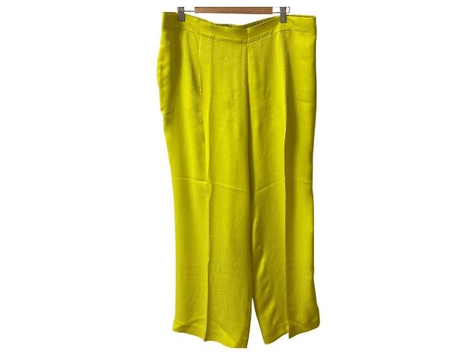 Autre Marque Conjunto de seda Carolina Herrera Amarillo - vista 11