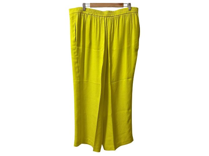 Autre Marque Conjunto de seda Carolina Herrera Amarillo - vista 12