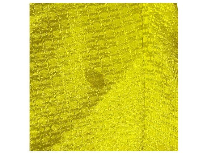 Autre Marque Conjunto de seda Carolina Herrera Amarillo - vista 16