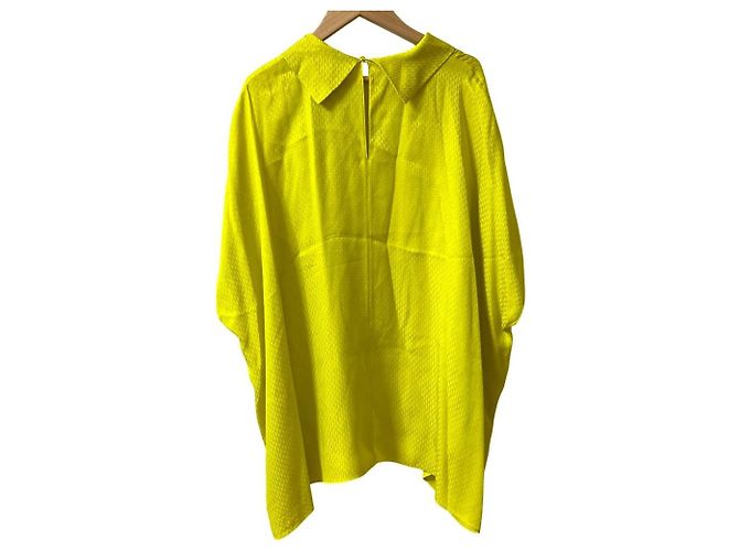 Autre Marque Conjunto de seda Carolina Herrera Amarillo - vista 3