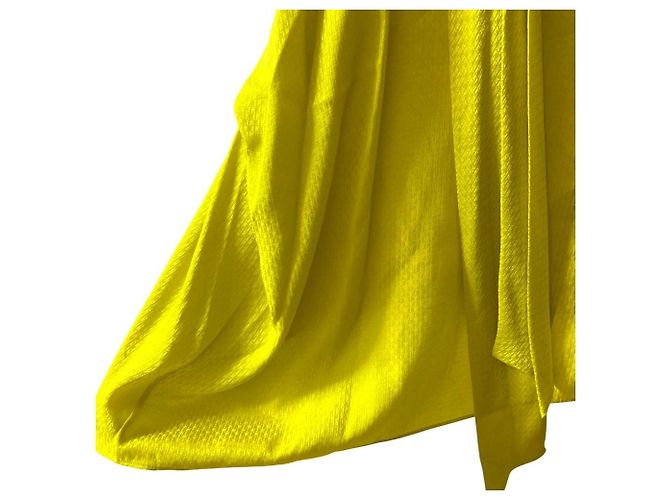Autre Marque Conjunto de seda Carolina Herrera Amarillo - vista 7