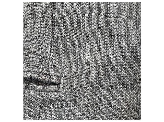 Autre Marque Chaqueta entallada de lino THE GIGI Azul - vista 12