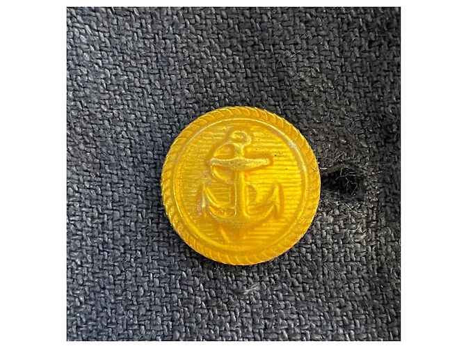 Autre Marque Chaqueta entallada de lino THE GIGI Azul - vista 5