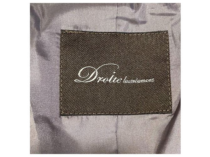 Autre Marque Droite lautreamont Giacca corta in twill Plamical Marrone - vista 5