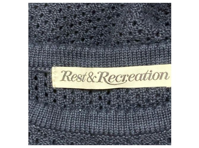 Autre Marque Chaleco de punto Rest&Recreation Azul Azul marino - vista 4