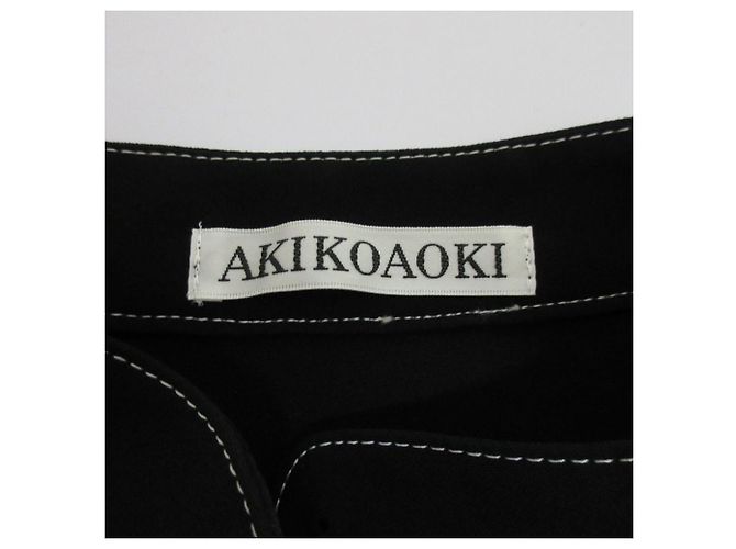Autre Marque AKIKOAOKI Mama Kleid Schwarz - Ansicht 8