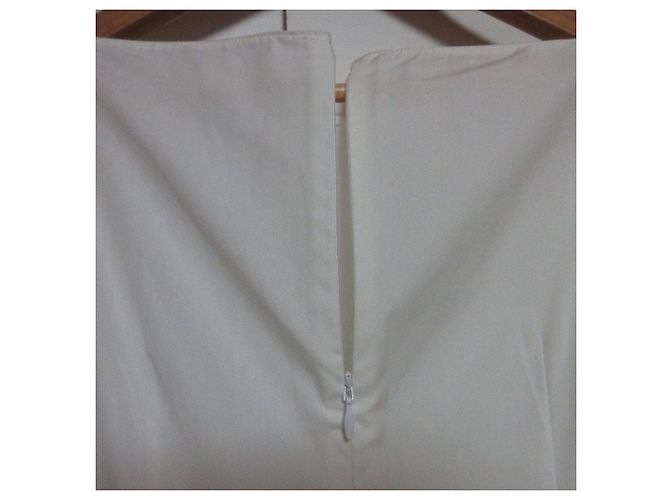 Vestido Marni ABMA1156A0 de algodón orgánico Blanco - vista 4