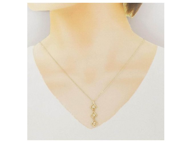 Autre Marque Collana di diamanti Au750 D'oro - vista 6