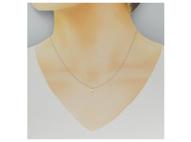 Autre Marque Collana di diamanti Au750 Argento - vista 6