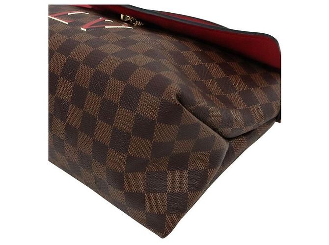 Louis Vuitton Borsa a tracolla MM Da Damien Ebene Canvas Beaubourg Multicolore - vista 6