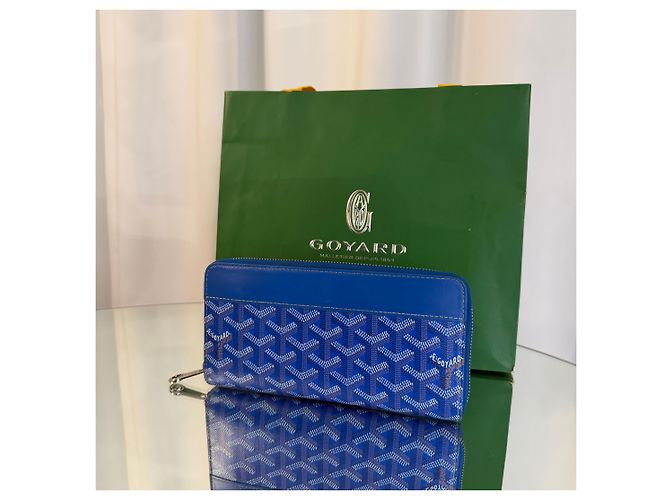 Goyard Matière Long Wallet gm Blue - view 2