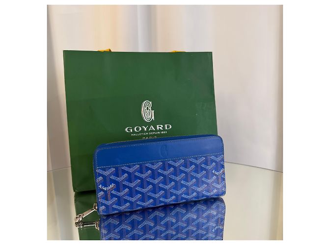Goyard Matière Long Wallet gm Blue - view 3