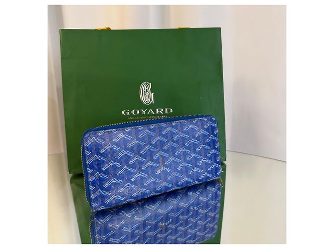 Goyard Matière Long Wallet gm Blue - view 4