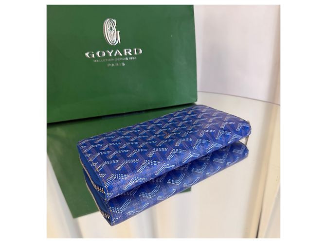 Goyard Matière Long Wallet gm Blue - view 5