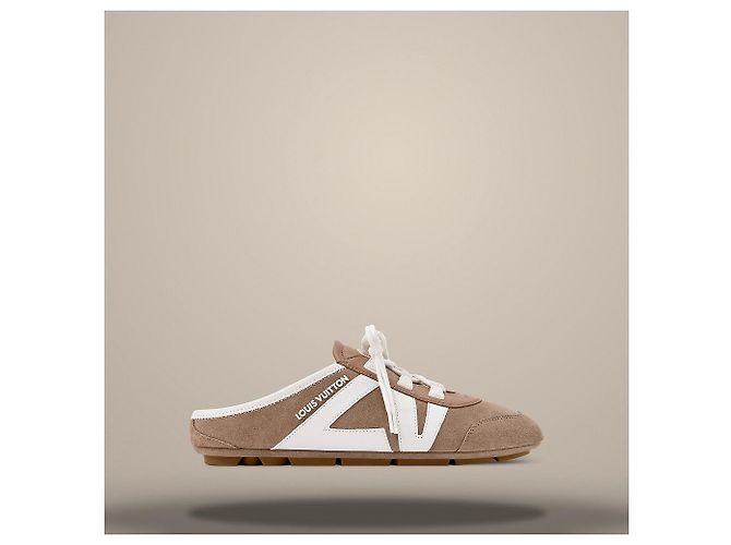 Louis Vuitton Sneakerina Open Back Hazelnut Brown Braun - Ansicht 3