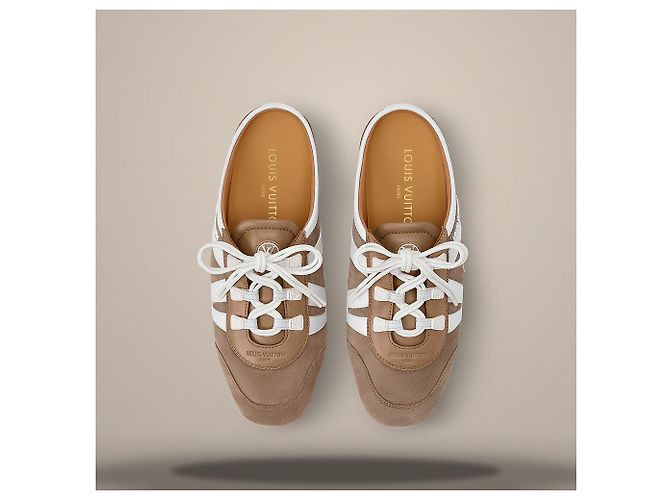 Louis Vuitton Sneakerina Open Back Hazelnut Brown Braun - Ansicht 4