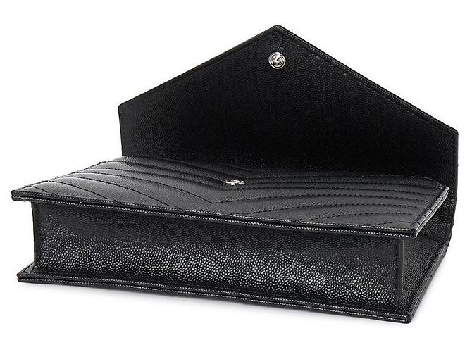 Saint Laurent Borsa a tracolla con catena Cassandra da donna Nero - vista 5