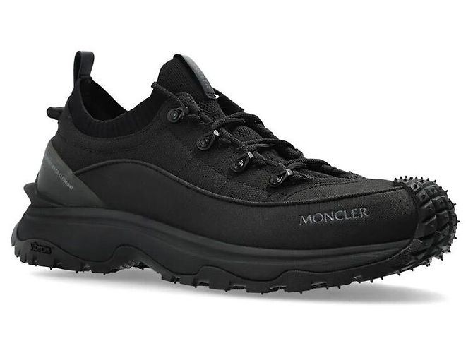 Moncler Baskets Trailgrip Light en daim noir - vue 2
