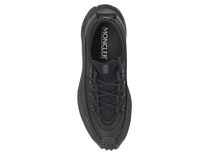 Moncler Baskets Trailgrip Light en daim noir - vue 4