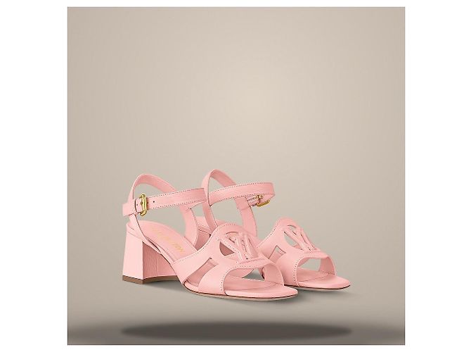 Sandali Isola Louis Vuitton Rosa in Pelle - vista 2