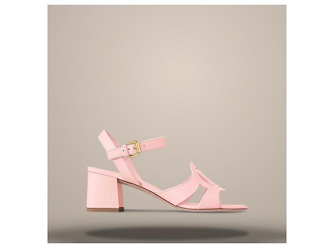 Sandali Isola Louis Vuitton Rosa in Pelle - vista 3