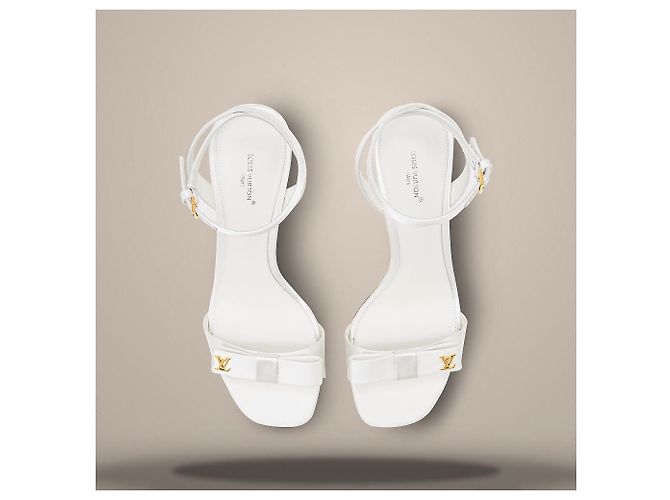 Sandali Louis Vuitton 6AM bianchi Bianco - vista 4