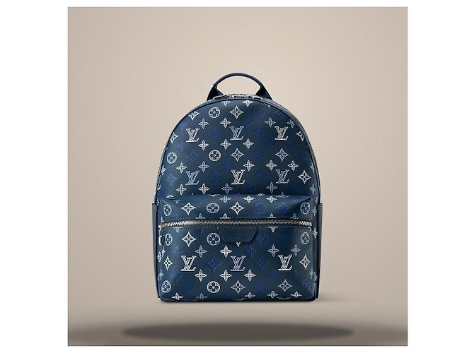 Louis Vuitton Discovery Rucksack PM Blau - Ansicht 2